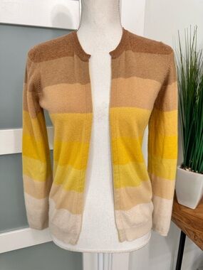 Pringle of Scotland X CSM Fashion Course Collab Cashmere Cardigan SZ S Luxury